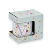 Picture of FLORAL BLUE M IS FOR MUM MUG